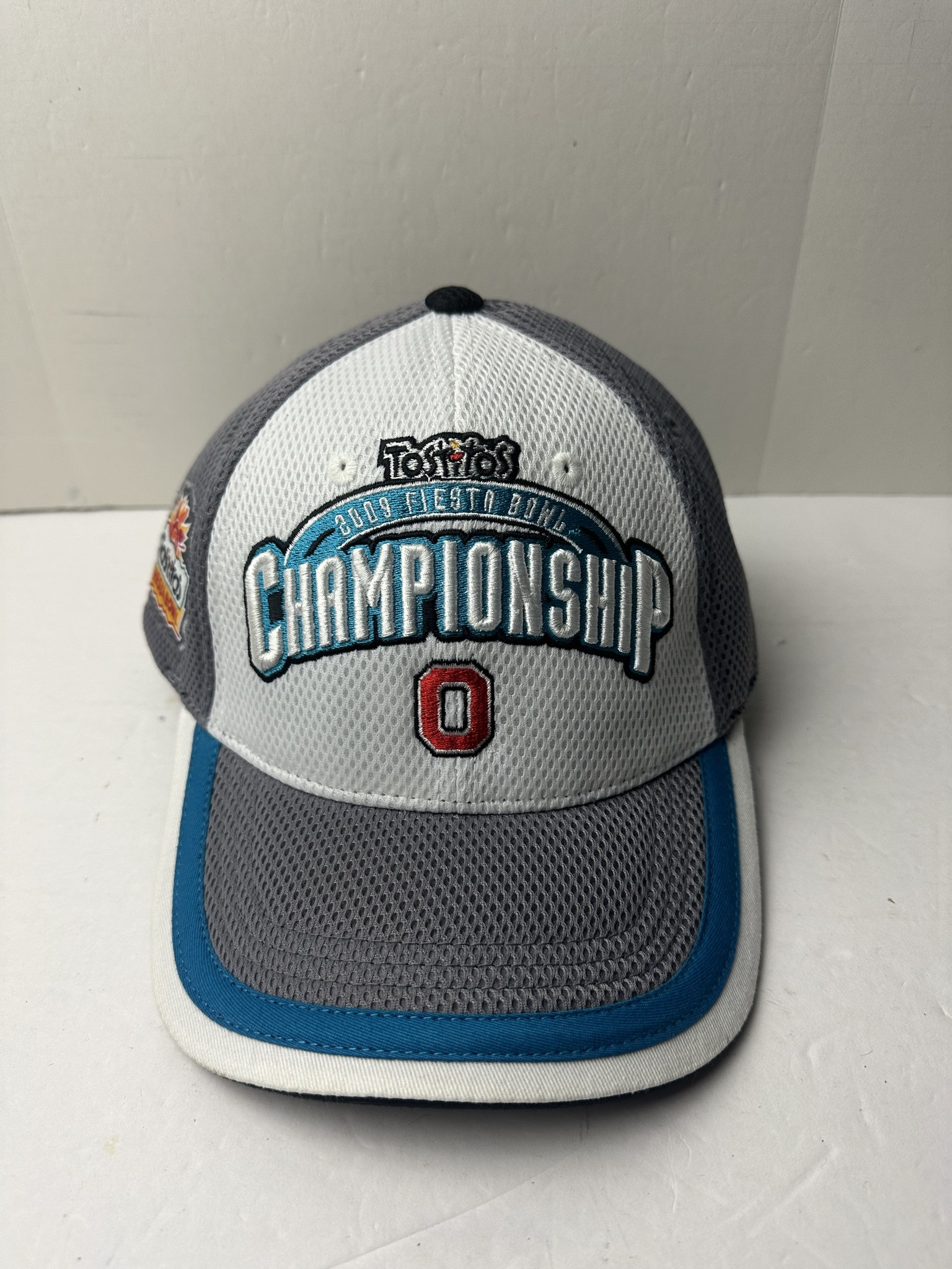Tostitos Fiesta Bowl Championship Gray White Mesh Baseball Cap